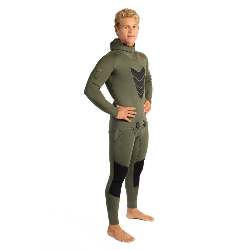 WAIHANA Men's Ranger Green Essentials Pro 3.0mm Wetsuit