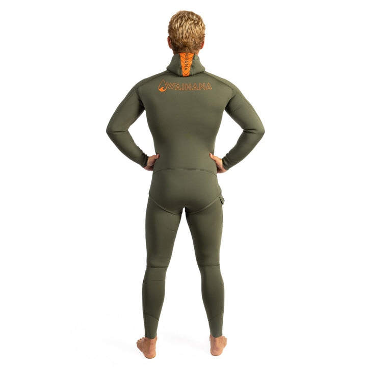 WAIHANA Men's Ranger Green Essentials Pro 5.0mm Wetsuit