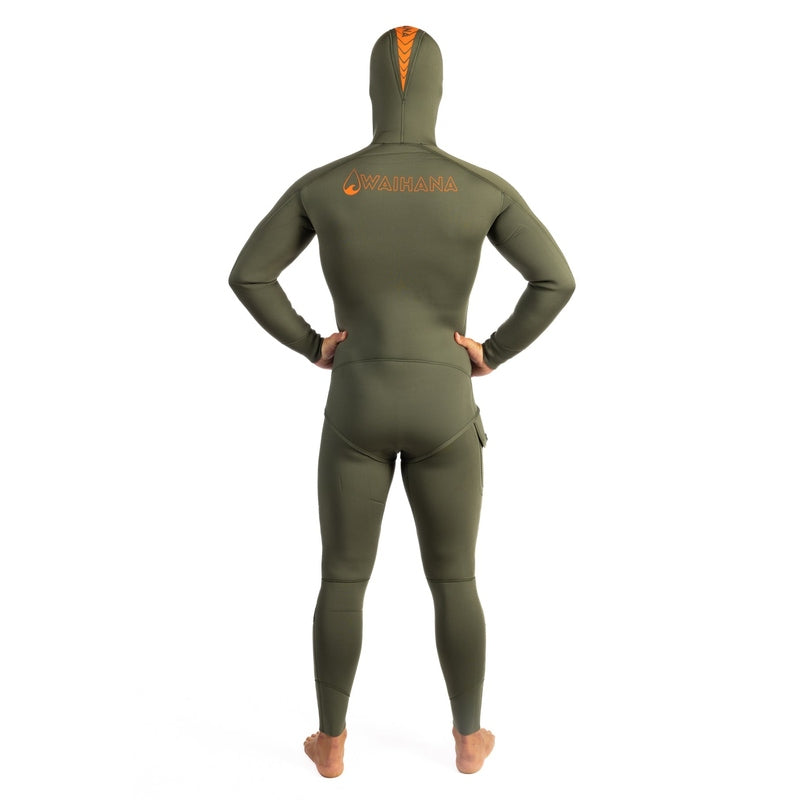 WAIHANA Men's Ranger Green Essentials Pro 5.0mm Wetsuit