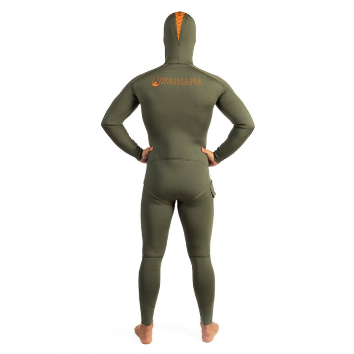WAIHANA Men's Ranger Green Essentials Pro 5.0mm Wetsuit