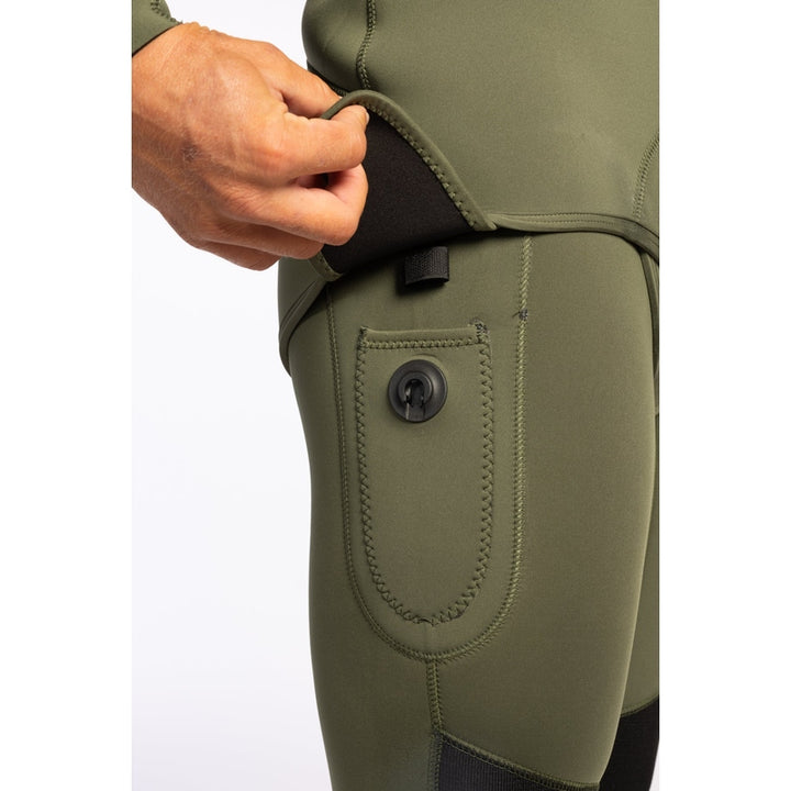 WAIHANA Men's Ranger Green Essentials Pro 3.0mm Wetsuit