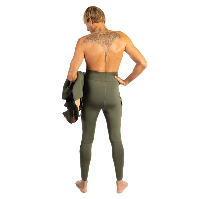 WAIHANA Men's Ranger Green Essentials Pro 5.0mm Wetsuit