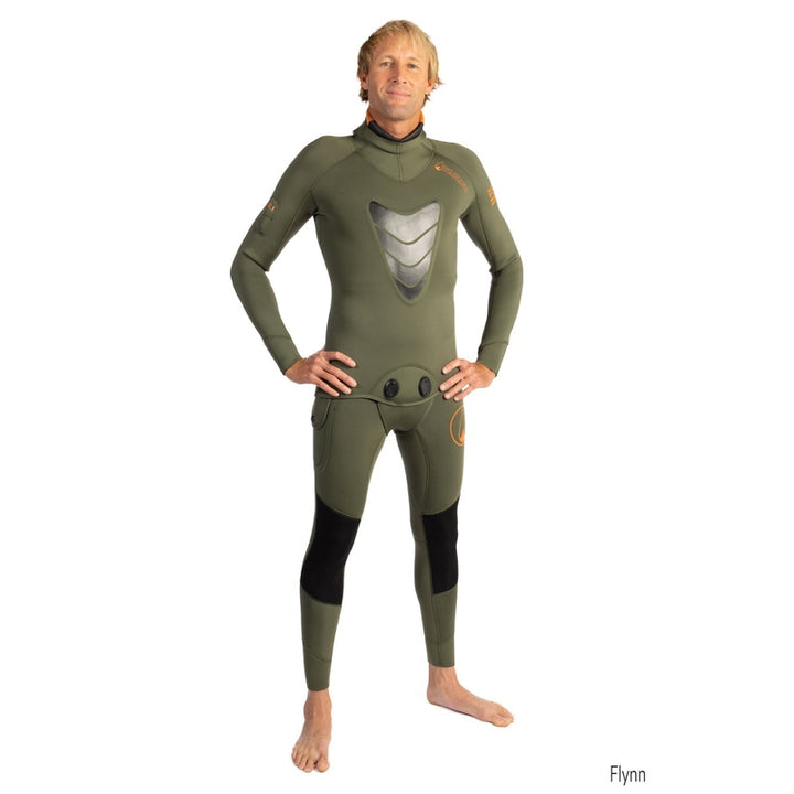WAIHANA Men's Ranger Green Essentials Pro 3.0mm Wetsuit