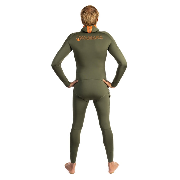 WAIHANA Men's Ranger Green Essentials Pro 3.0mm Wetsuit