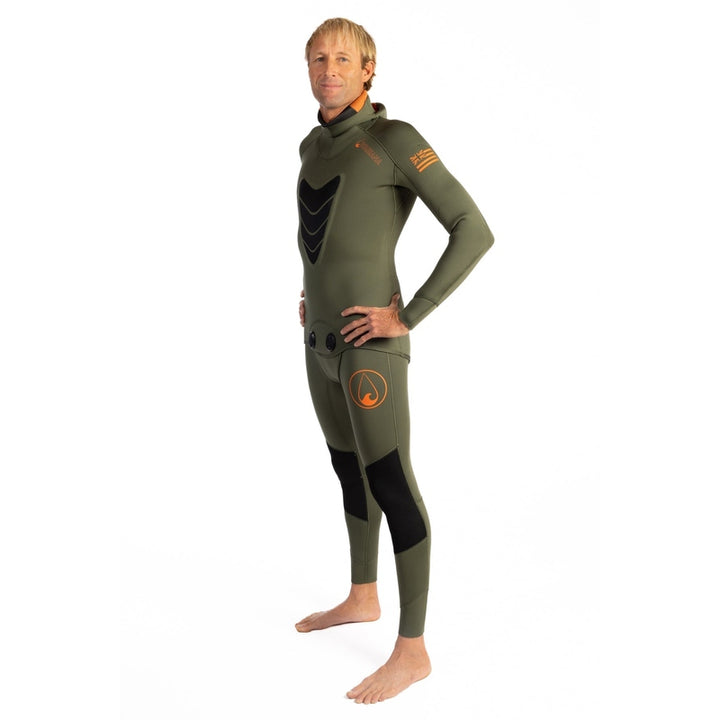 WAIHANA Men's Ranger Green Essentials Pro 3.0mm Wetsuit