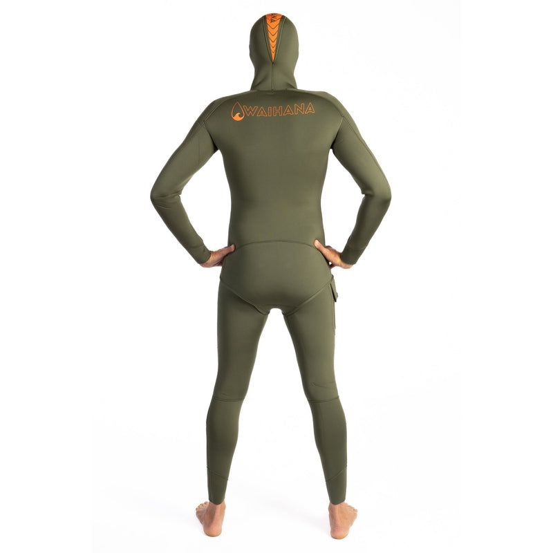 WAIHANA Men's Ranger Green Essentials Pro 3.0mm Wetsuit