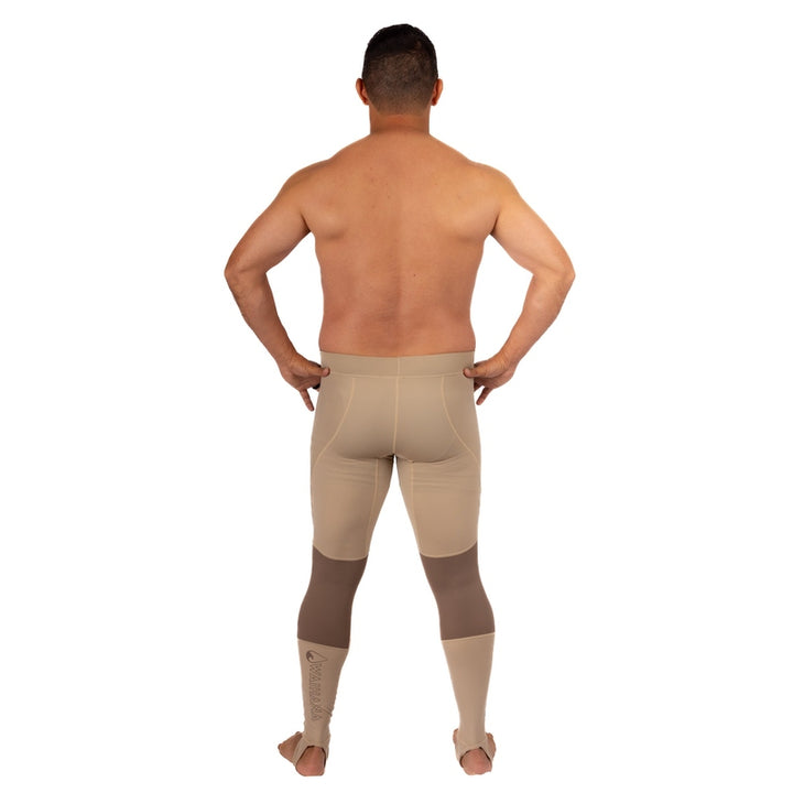 WAIHANA Tan Carvico Lycra Leggings