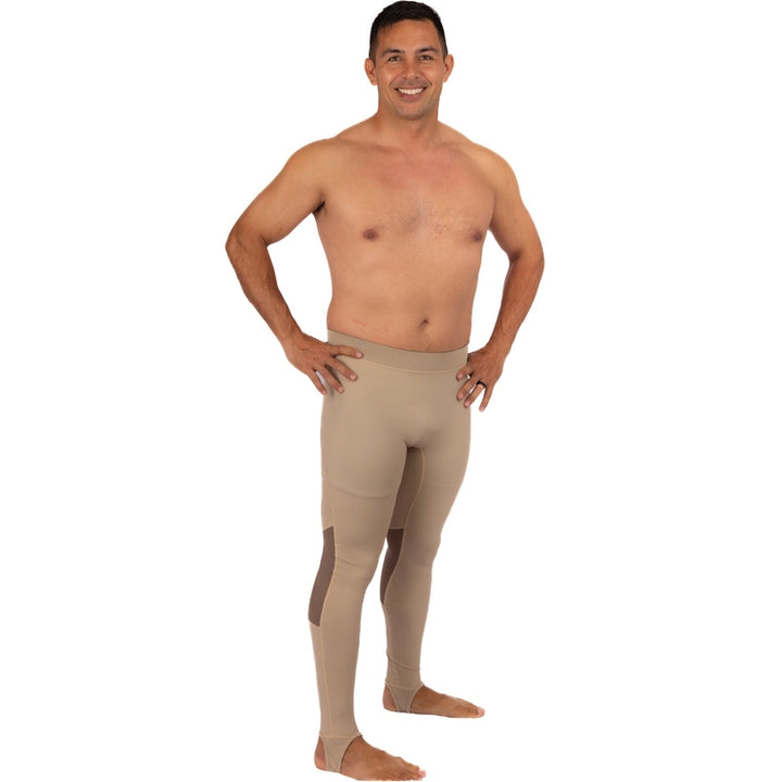 WAIHANA Tan Carvico Lycra Leggings