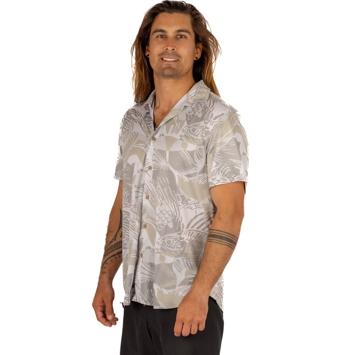 WAIHANA Unisex Sandy Aloha Shirt