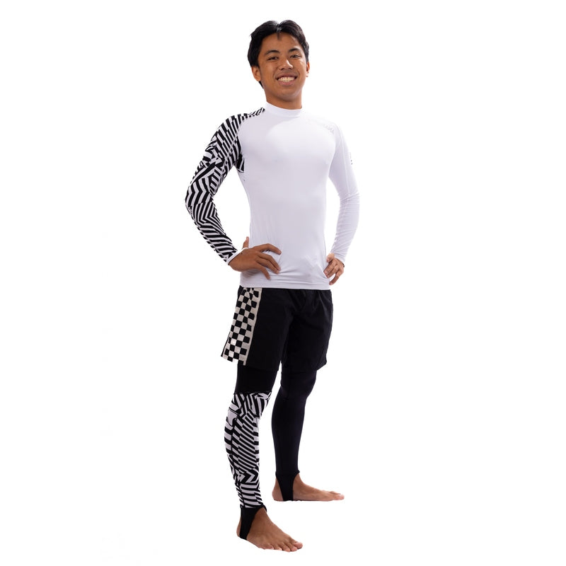 WAIHANA Black Carvico Lycra Leggings