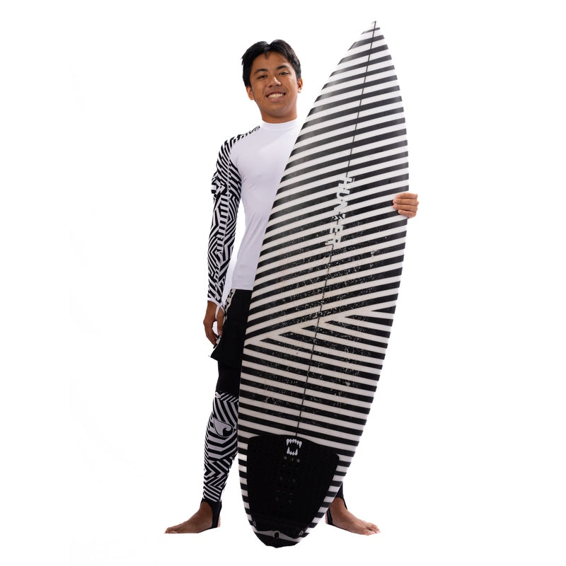 WAIHANA Black Carvico Lycra Leggings