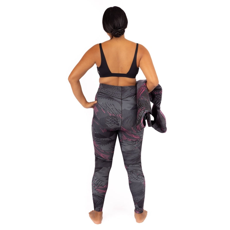 WAIHANA Women’s Pink Fishbone Spearfishing 3.5mm Wetsuit