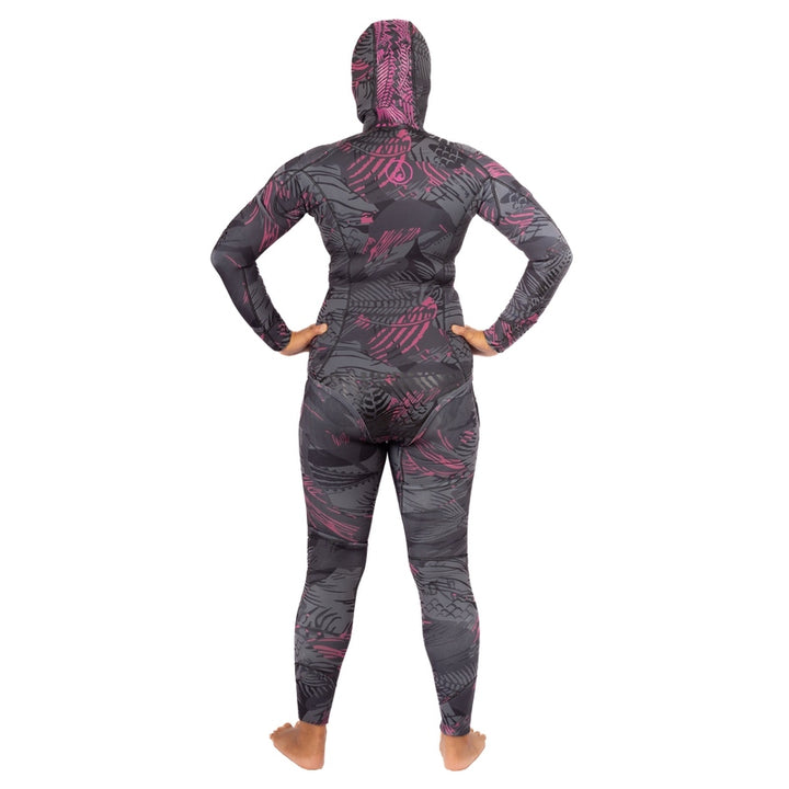 WAIHANA Women’s Pink Fishbone Spearfishing 3.5mm Wetsuit