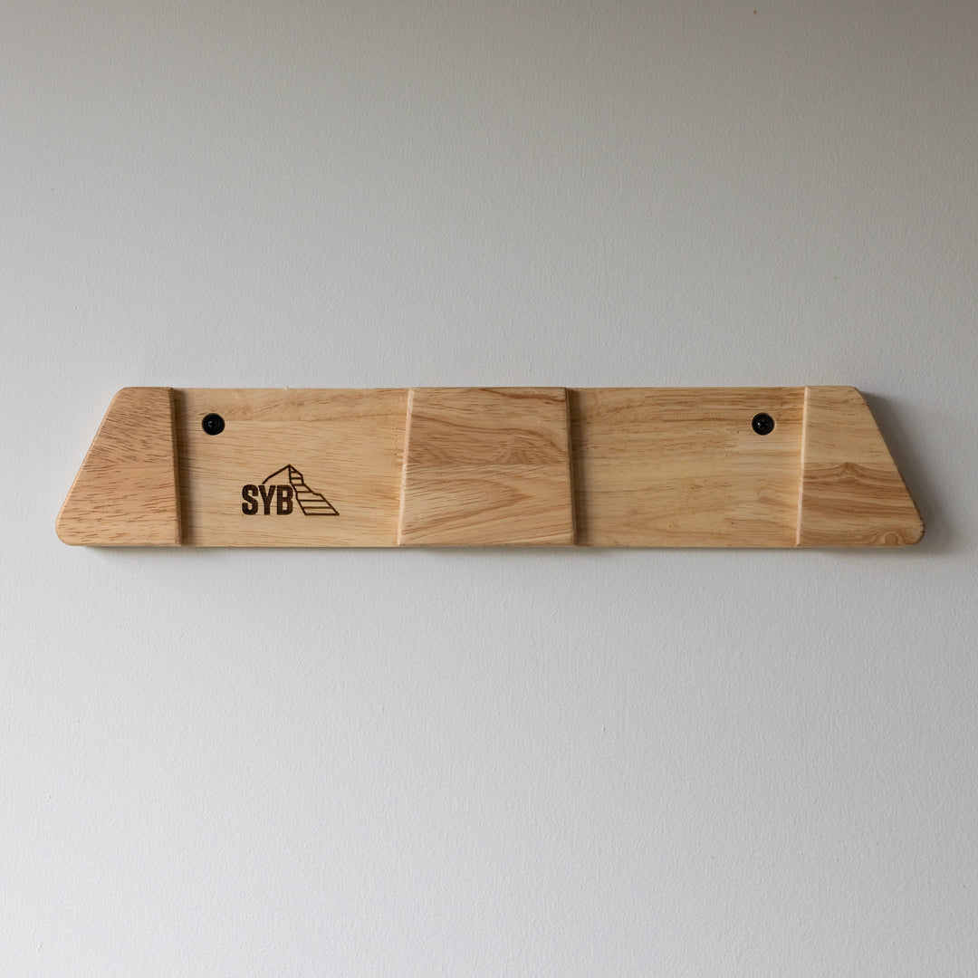 Vail Ski Display | Minimalist Wood Ski Rack