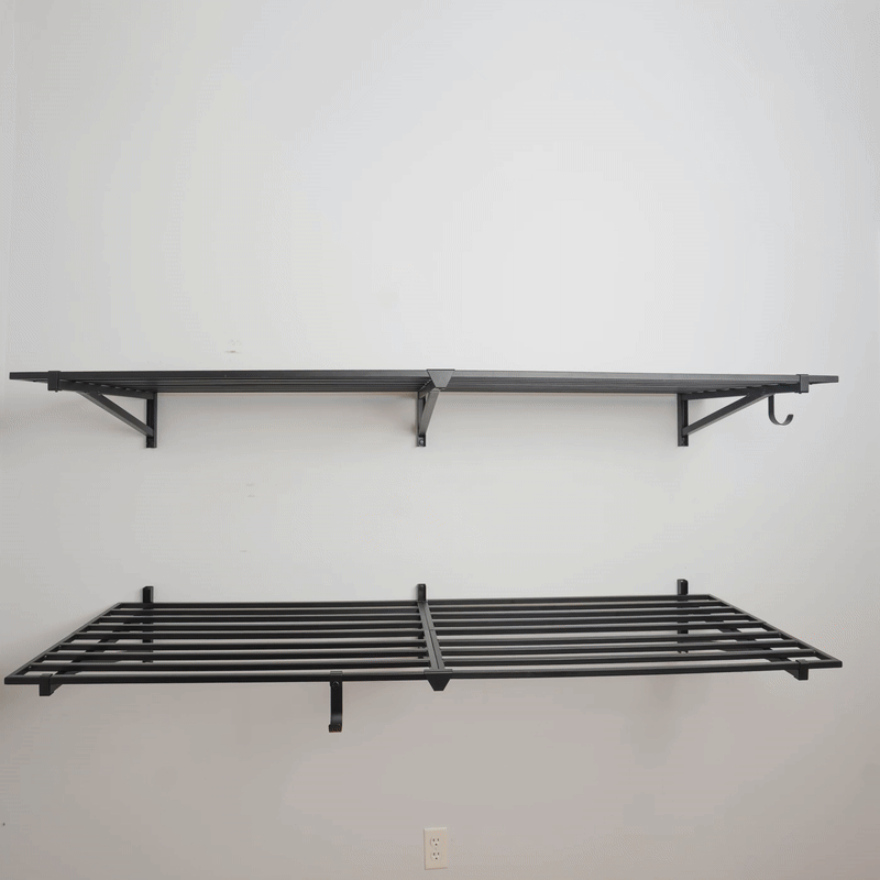 2' x 6' Garage Wall Shelves - 2 Pack for Storage