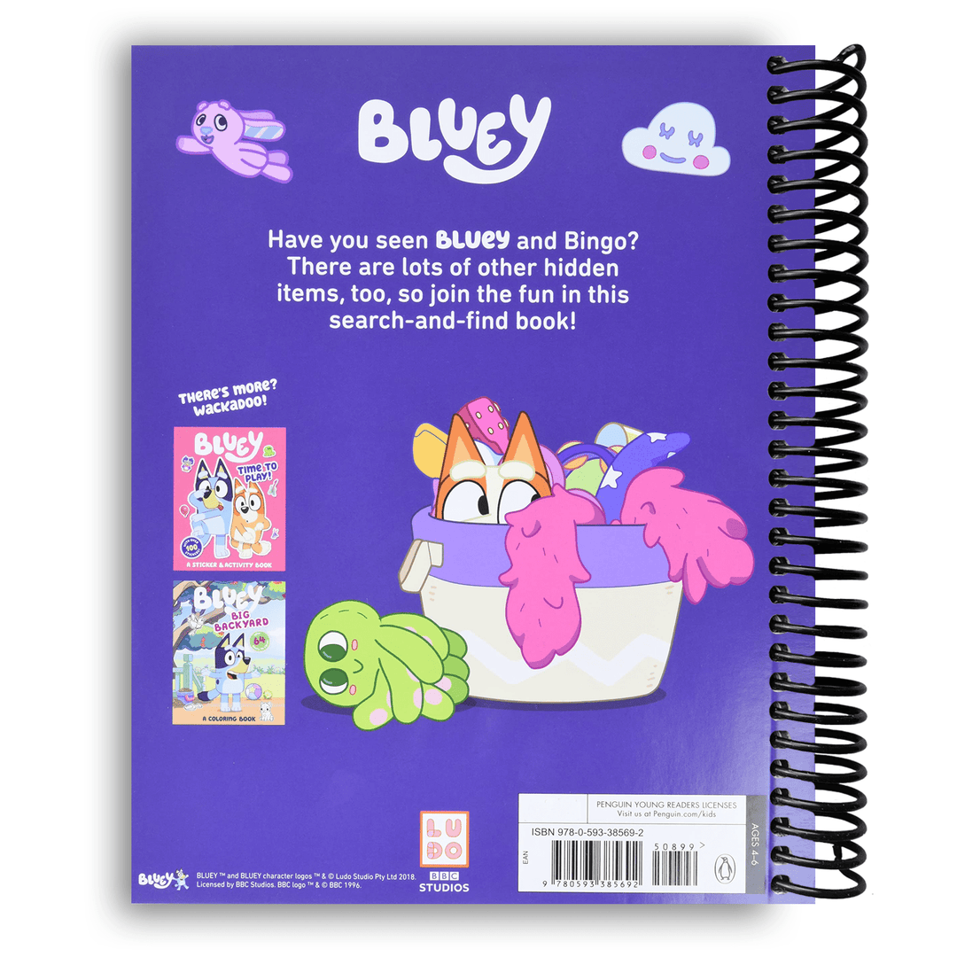 Where's Bluey?: A Search-and-Find Book Spiral Bound