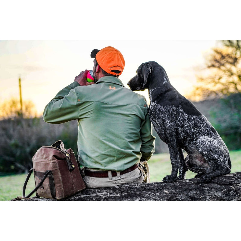 White Wing Waxed Canvas Cooler