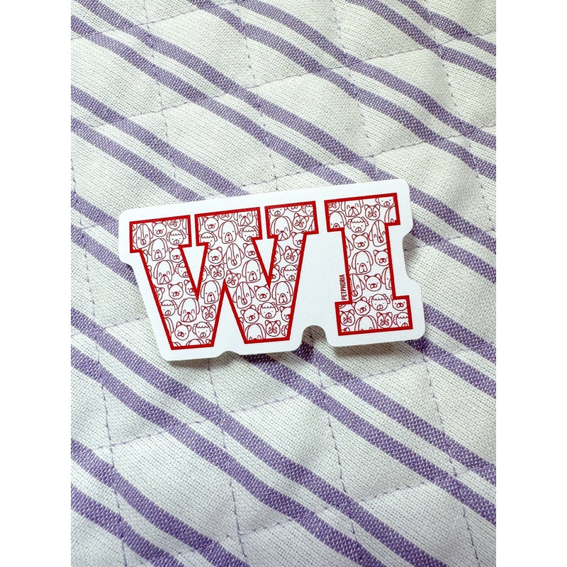 Petphoria WI Dogs Sticker