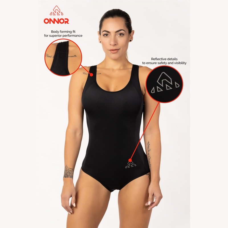 Onnor Sport Women's Propeller Black Pro Swimsuit