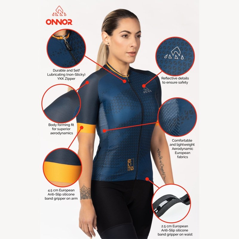 Onnor Sport Women's Sunset Elite Cycling Jersey