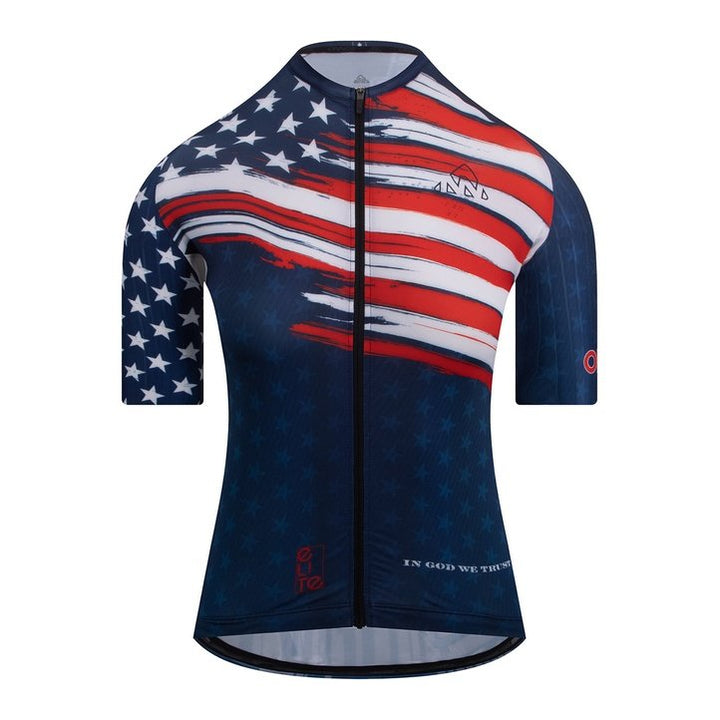 Onnor Sport Women's American Pride 2023 Elite Cycling Jersey Short Sleeve