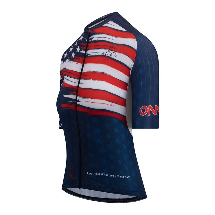 Onnor Sport Women's American Pride 2023 Elite Cycling Jersey Short Sleeve