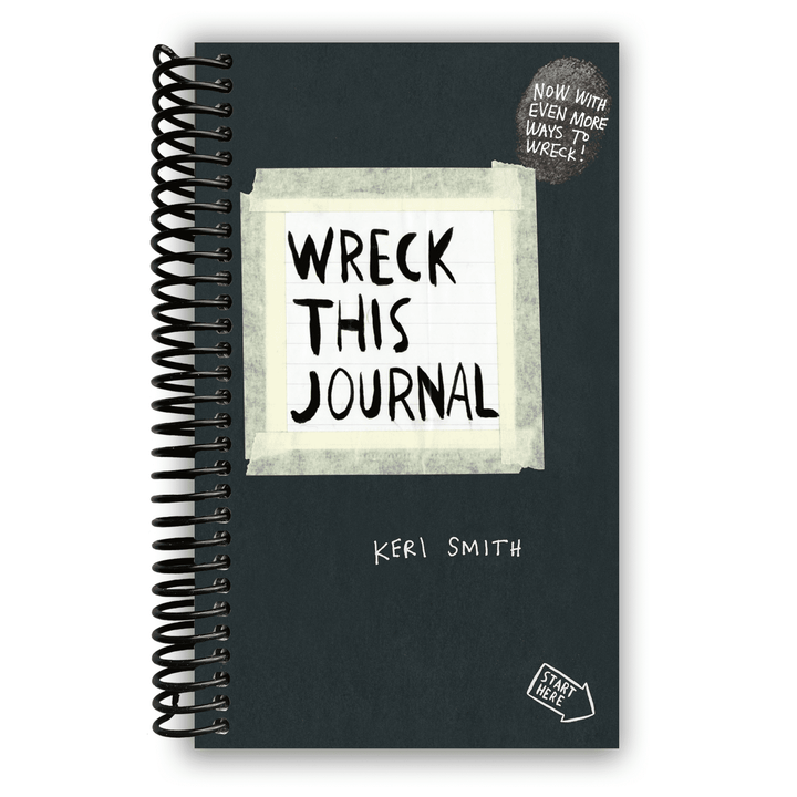 Wreck this Journal Black : Spiral Bound