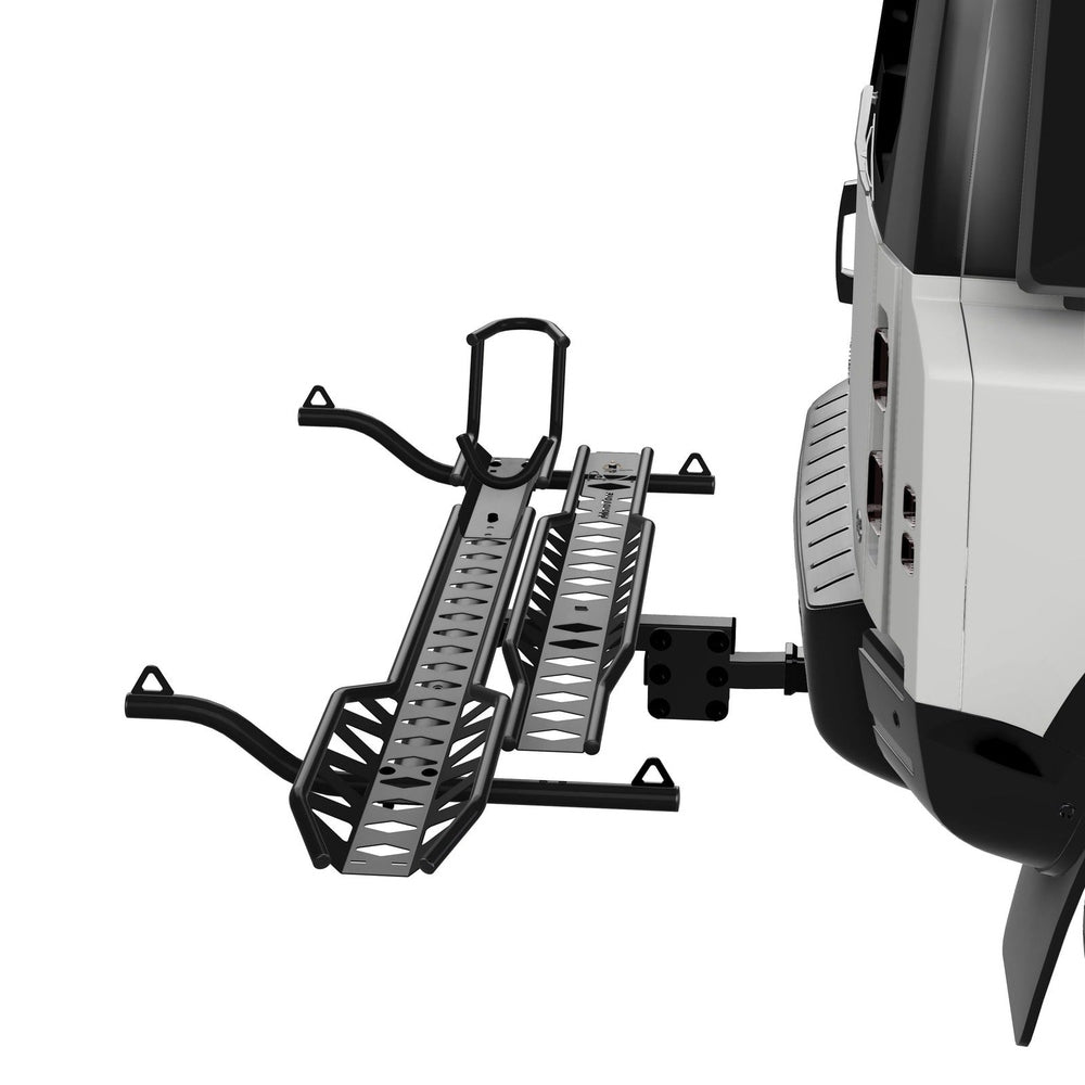 MotoTote Height Adjustable Hitch Connection