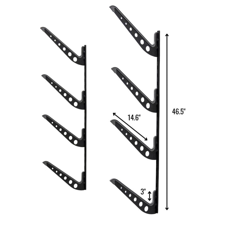 Jay Peak Adjustable Ski Snowboard Storage Rack