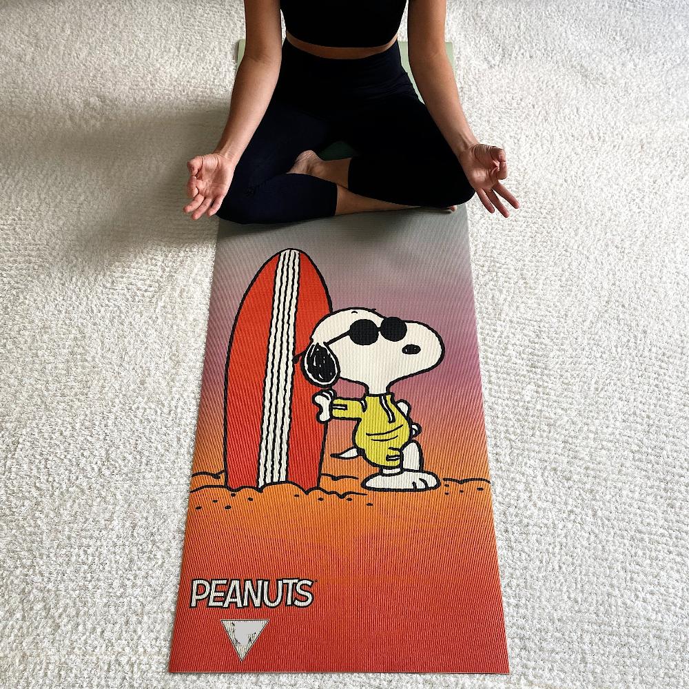 Yune Yoga Mat Peanuts Snoopy Surf