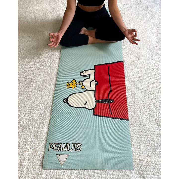 Yune Yoga Mat Peanuts Snoopy House