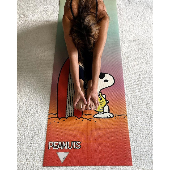 Yune Yoga Mat Peanuts Snoopy Surf