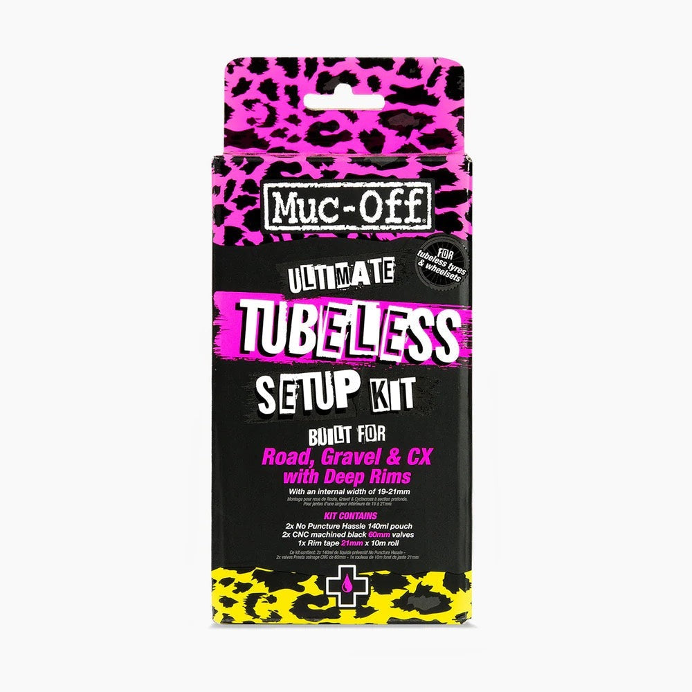 Muc-Off Ultimate Tubeless Setup Kit Road 44mm