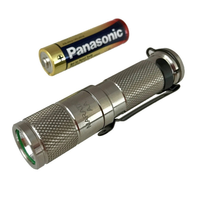 CountyComm AA Titanium Flashlight by Maratac® REV 4