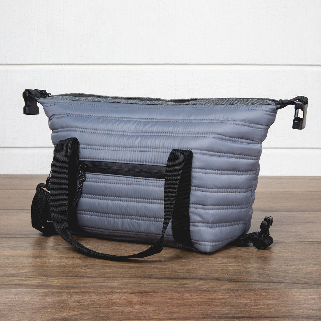 Picnic Time Midday Quilted Washable Insulated Lunch Bag