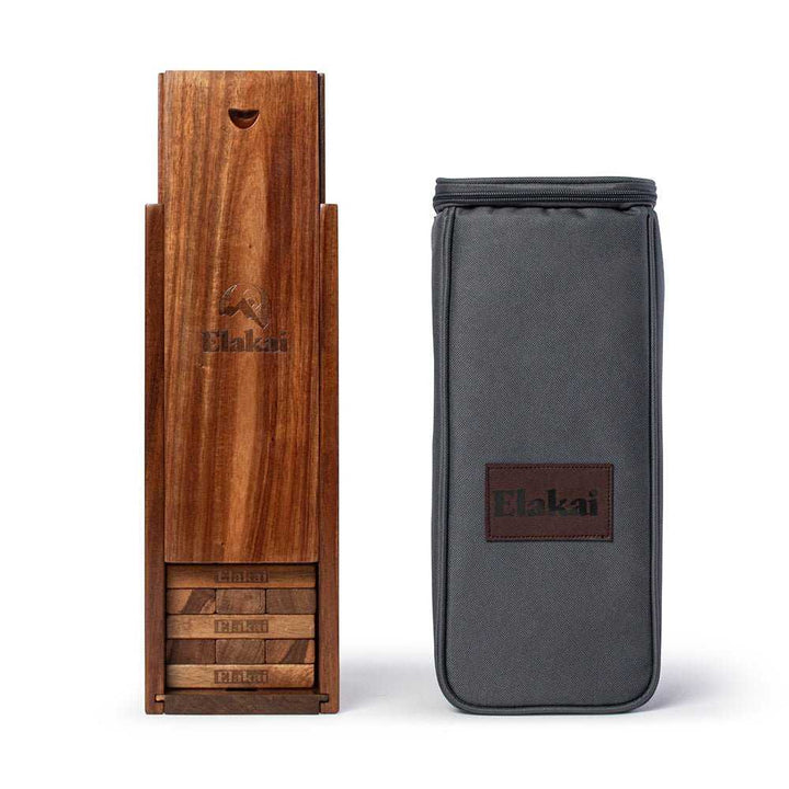 Acacia Woodlander Mountain Blocks - Block Stacking Game