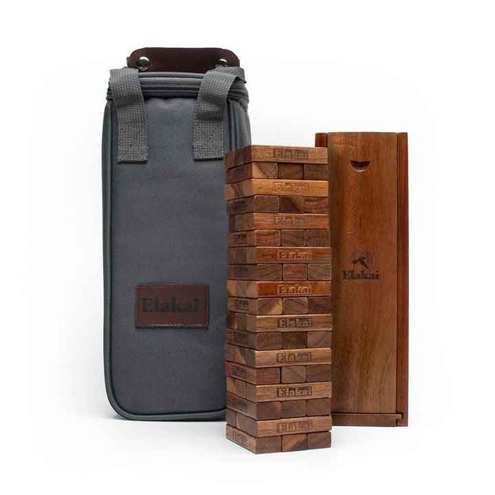 Acacia Woodlander Mountain Blocks - Block Stacking Game