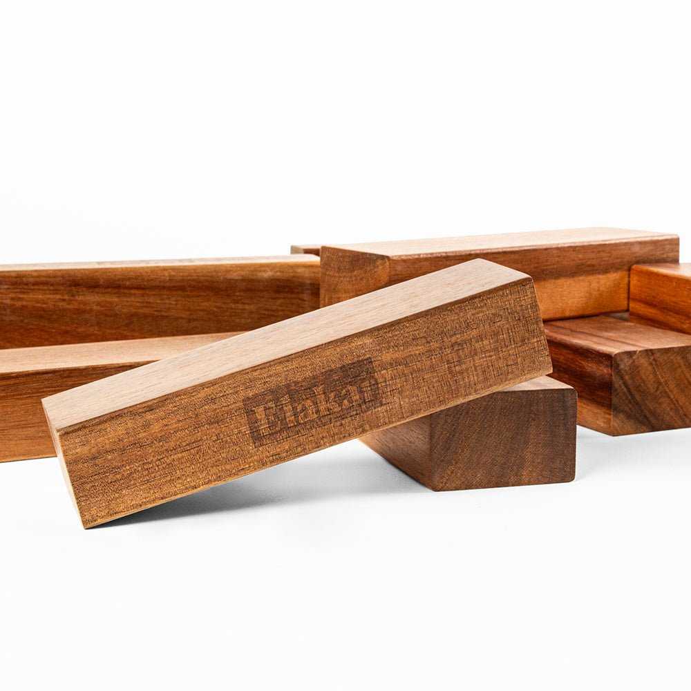 Acacia Woodlander Mountain Blocks - Block Stacking Game