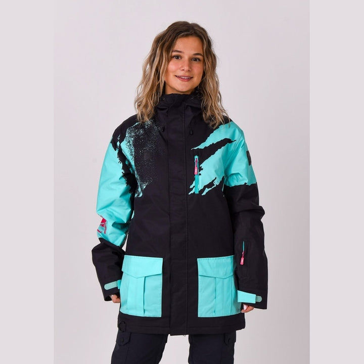 OOSC Clothing Afterparty Jacket Black & Mint