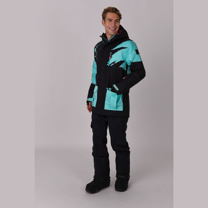 OOSC Clothing Afterparty Jacket Black & Mint Men's