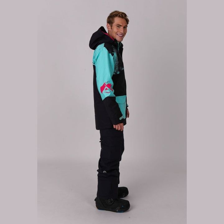 OOSC Clothing Afterparty Jacket Black & Mint Men's