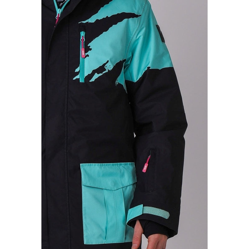 OOSC Clothing Afterparty Jacket Black & Mint Men's