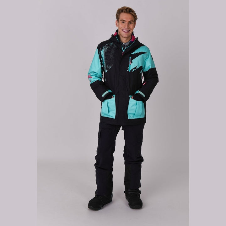 OOSC Clothing Afterparty Jacket Black & Mint Men's