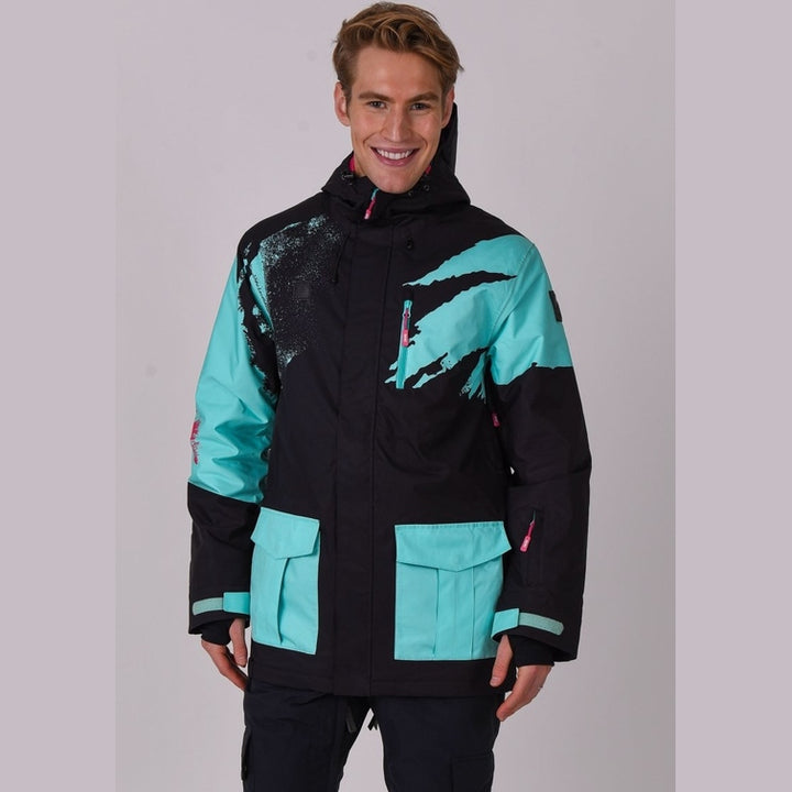 OOSC Clothing Afterparty Jacket Black & Mint Men's