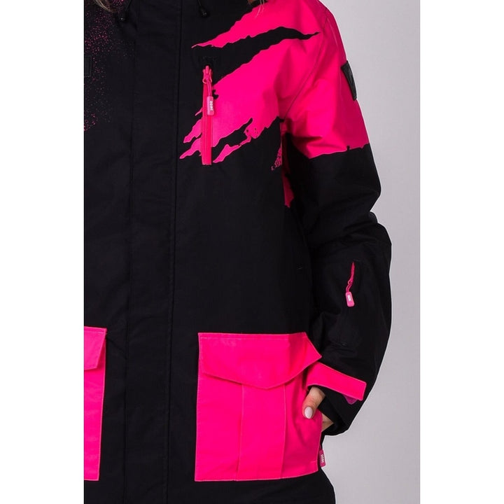 OOSC Clothing Afterparty Jacket Black & Pink