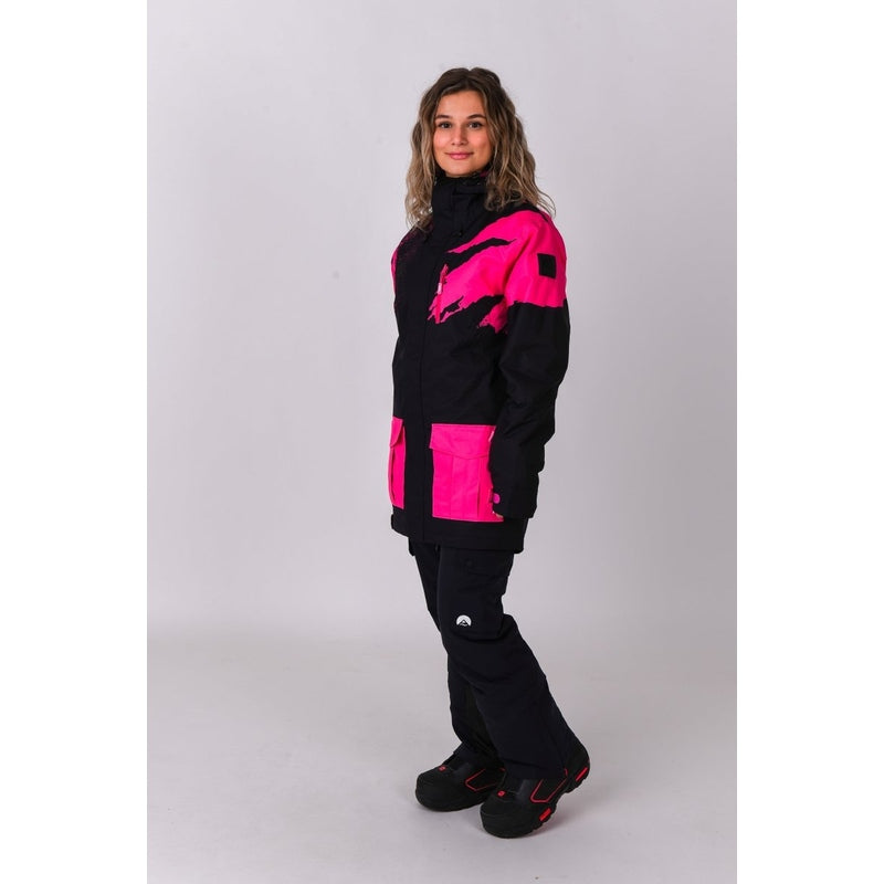 OOSC Clothing Afterparty Jacket Black & Pink