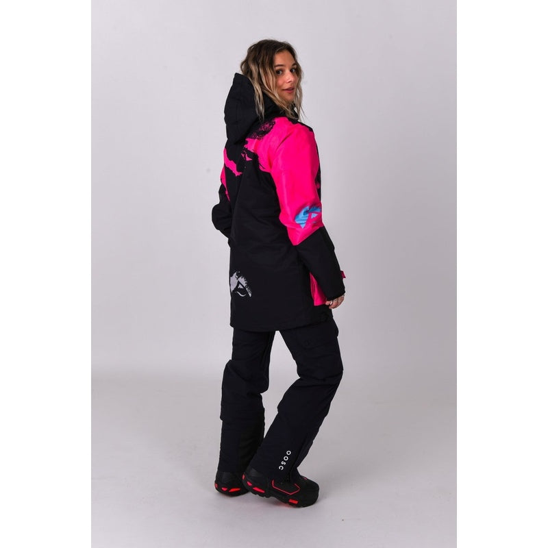 OOSC Clothing Afterparty Jacket Black & Pink