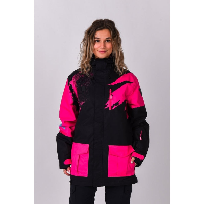 OOSC Clothing Afterparty Jacket Black & Pink