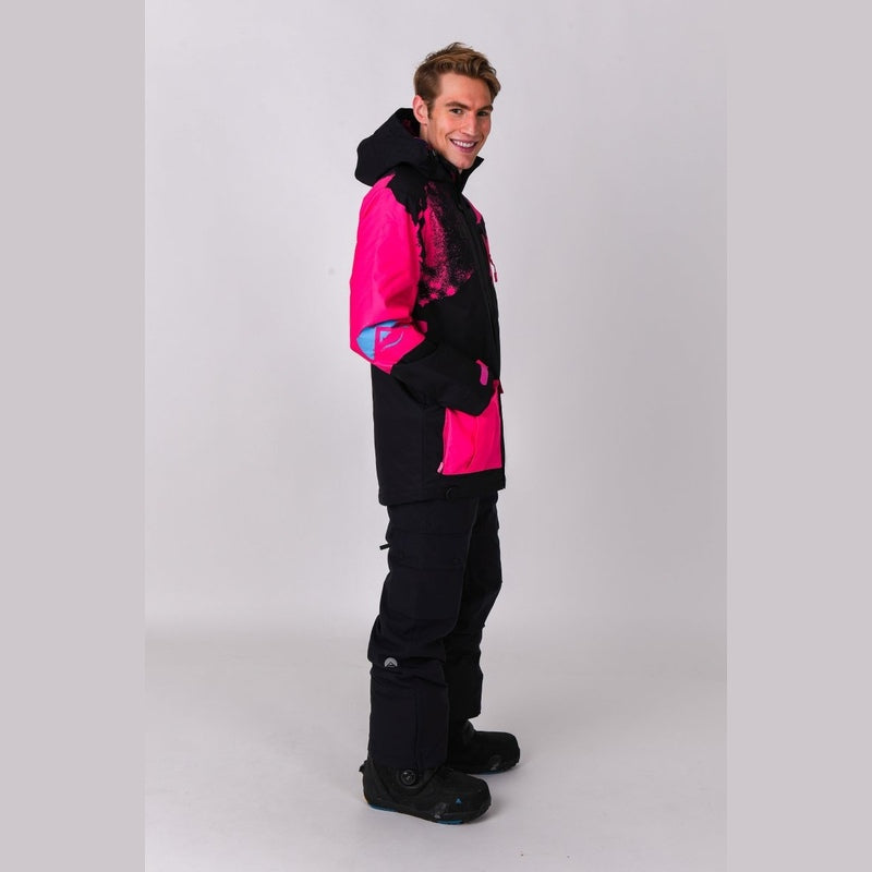 OOSC Clothing Afterparty Jacket Black & Pink Men's