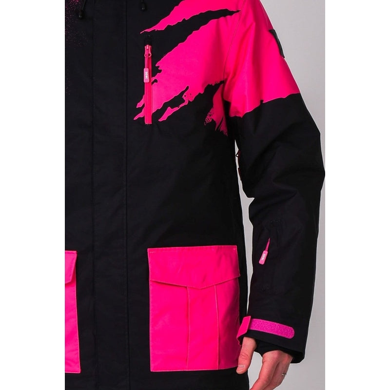 OOSC Clothing Afterparty Jacket Black & Pink Men's